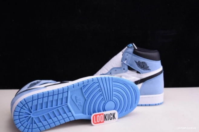 BLUE 1 WHITE HIGH BLACK UNIVERSITY 555088-134 JORDAN AIR RETRO 1210